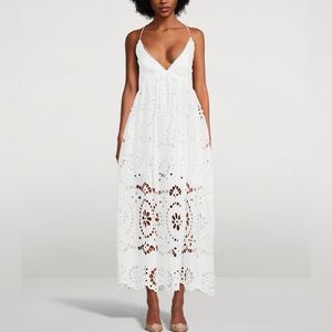 White Lace Zimmerman Dress